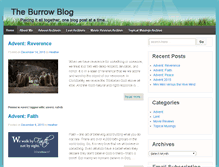 Tablet Screenshot of burrowdesigns.com